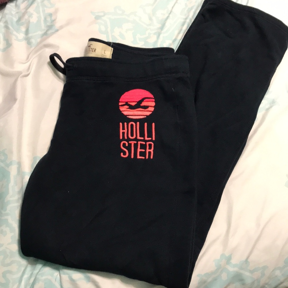 Navy Hollister sweats